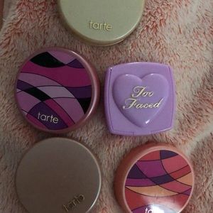 Blush and highlighters